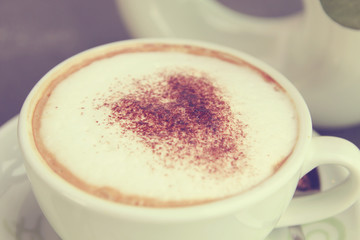 cup of coffee - Vintage effect style pictures