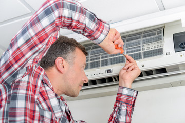 Repairing ventilation system