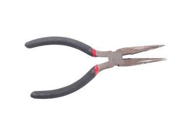 pliers on a white background