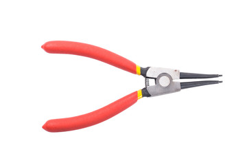 pliers on a white background