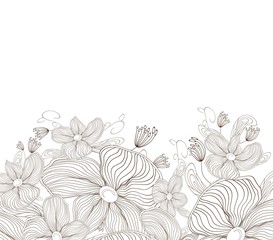 Beautiful floral background