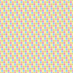 碁盤目の正方形(カラフル)