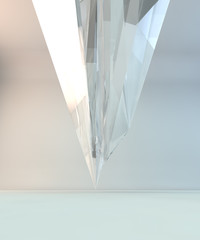 abstract crystal