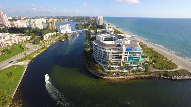 Boca Raton aerial video