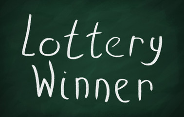 Obraz premium Lottery winner