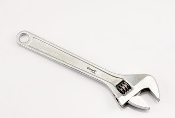 Spanner on the white background