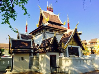 temple style in chiangmai