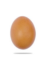 Egg isolated on white