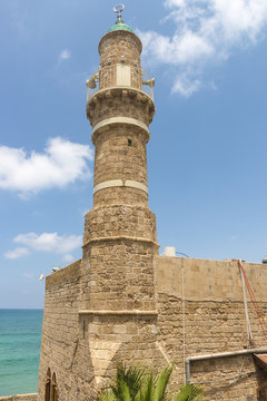 Ancient mosque in the Israeli city of Jaffa