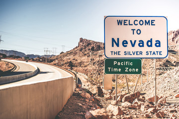 Welcome To Nevada - obrazy, fototapety, plakaty