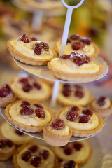 tarts with fruits