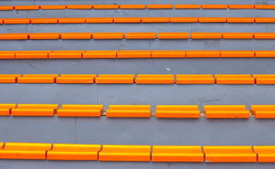 Fototapeta premium Empty Seats of old stadium.