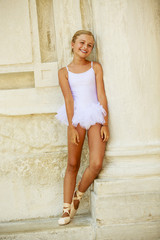 Ballet, ballerina -  beautiful ballet dancer, portrait