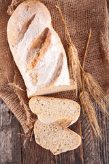 fresh baguette
