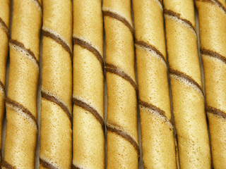 background  or texture of the  biscuit