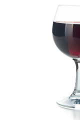 glass of red wine