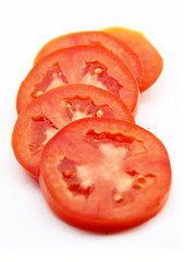 Tomatoes sliced