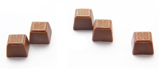 Chocolate was stamped the auspicious