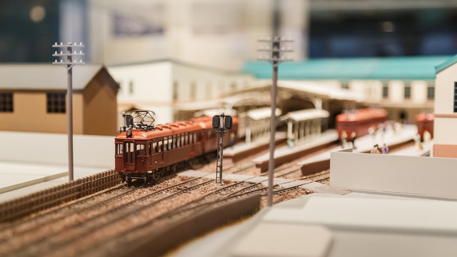 Train Miniature at Osaka Museum of History
