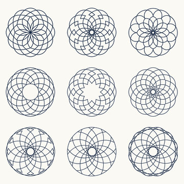 Naklejki Geometric ornaments.