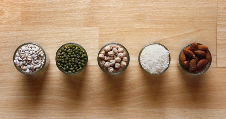 Different kinds of Grains