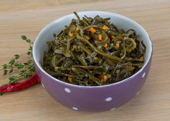 Laminaria salad