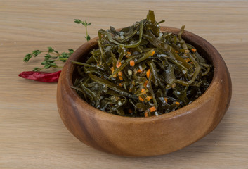 Laminaria salad