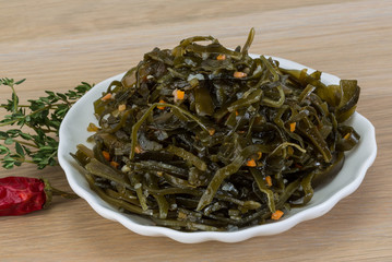 Laminaria salad