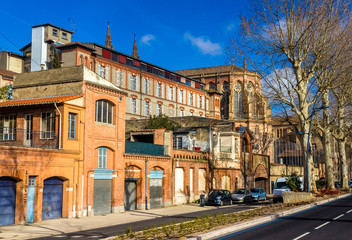 Fototapeta premium View of the Church of Gesu in Toulouse - France