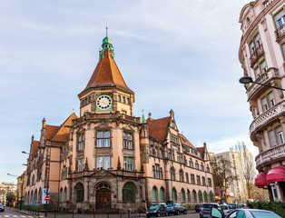 Fototapeta premium District Court of Mulhouse - Alsace, France