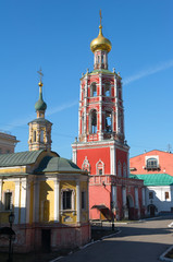 Obraz premium High-Petrovsky male monastery in Moscow
