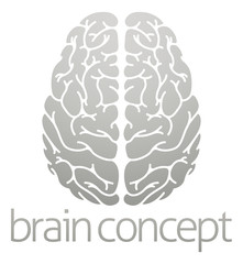 Hhuman brain concept