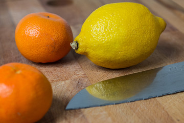 citron et mandarine