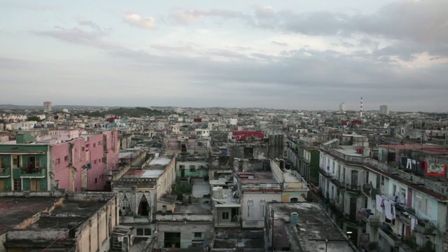 Vista desde una azotea de La Habana Cuba