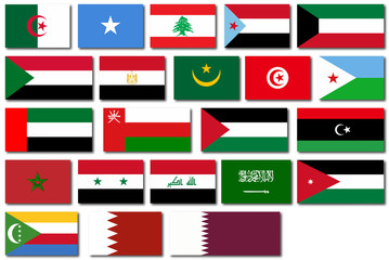 Flags of the Arab League