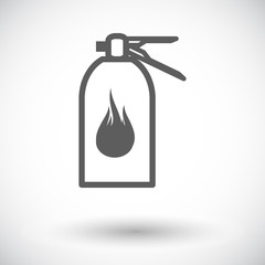 Fire extinguisher icon.