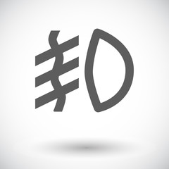 Obraz premium Front fog light