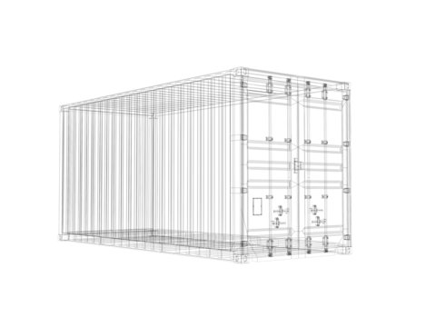 Чертеж контейнера 20 футов a konteynery Blueprint Container Изображения: просматривайте стоковые фотографии, векторные и