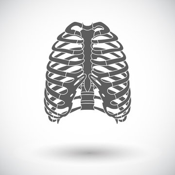 Icon of human thorax.