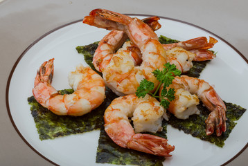 Tiger shrimps