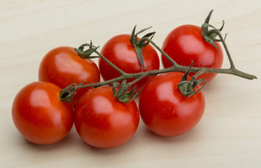Cherry tomatoes branch