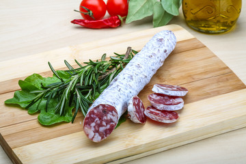 Spanish sausage - fuet