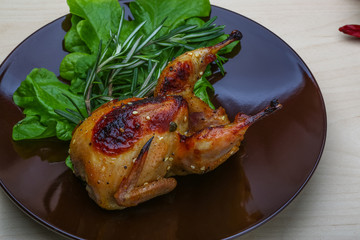 Roasted Quail
