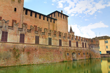 Castle of Fontanellato. Emilia-Romagna. Italy.
