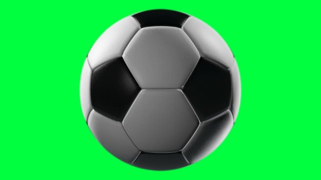 Soccer Ball, loop seamless, alpha channel 4K