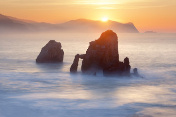 rocks in san juan de gaztelugatxe