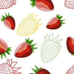 Strawberry seamless