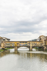 Naklejka premium ponte vecchio