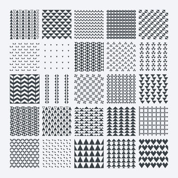 Triangle seamless pattern backgrounds