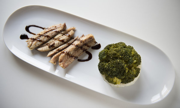 Broccoli e sgombro